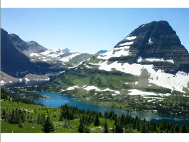 Lake at Glacier NP