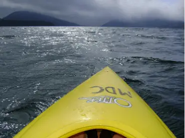 Ocean kayaking